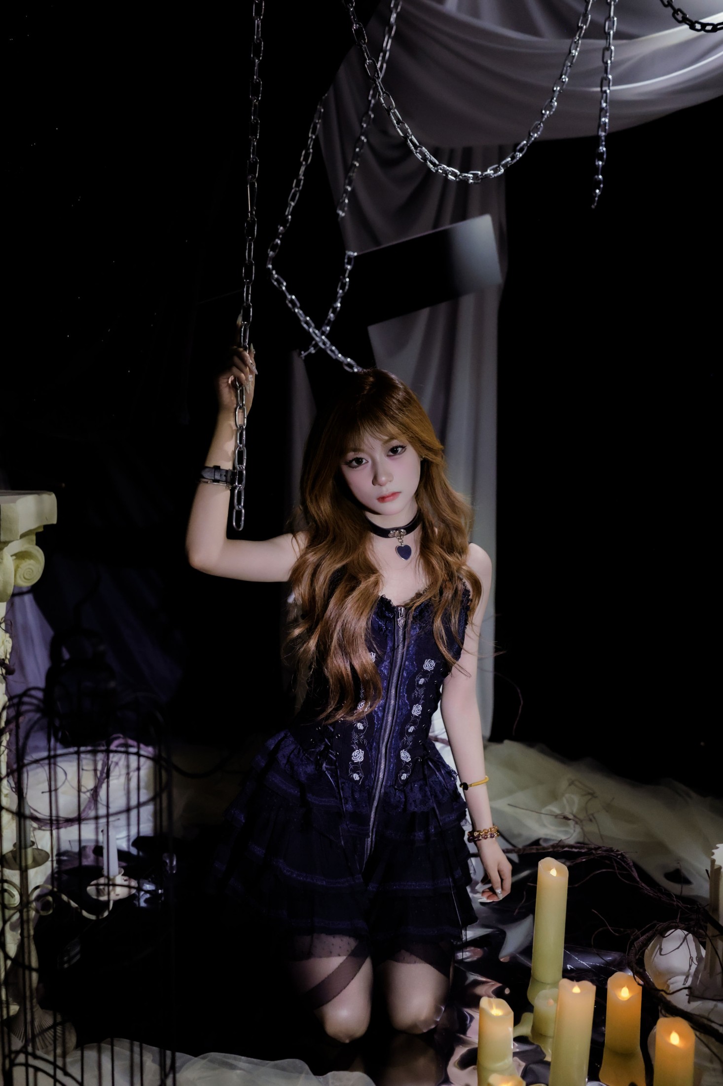 欢欢 – 《暗黑萝莉》[22P]